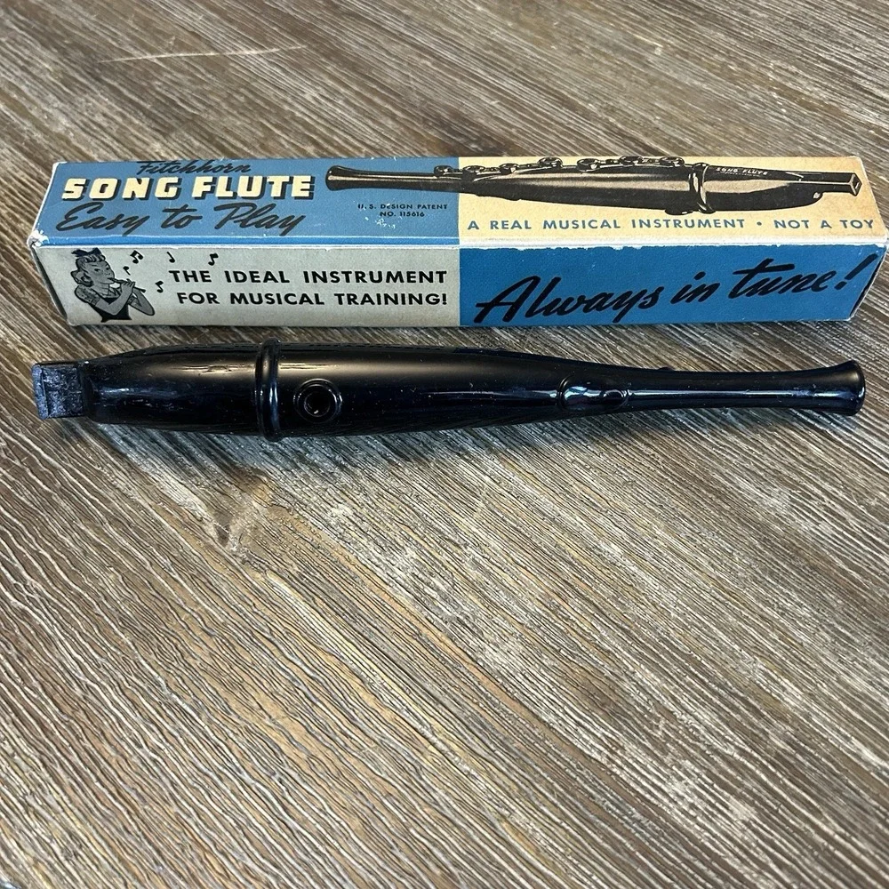Fitchhorn Song Flute With Original Box Musical Instrument 1944 Fitch
